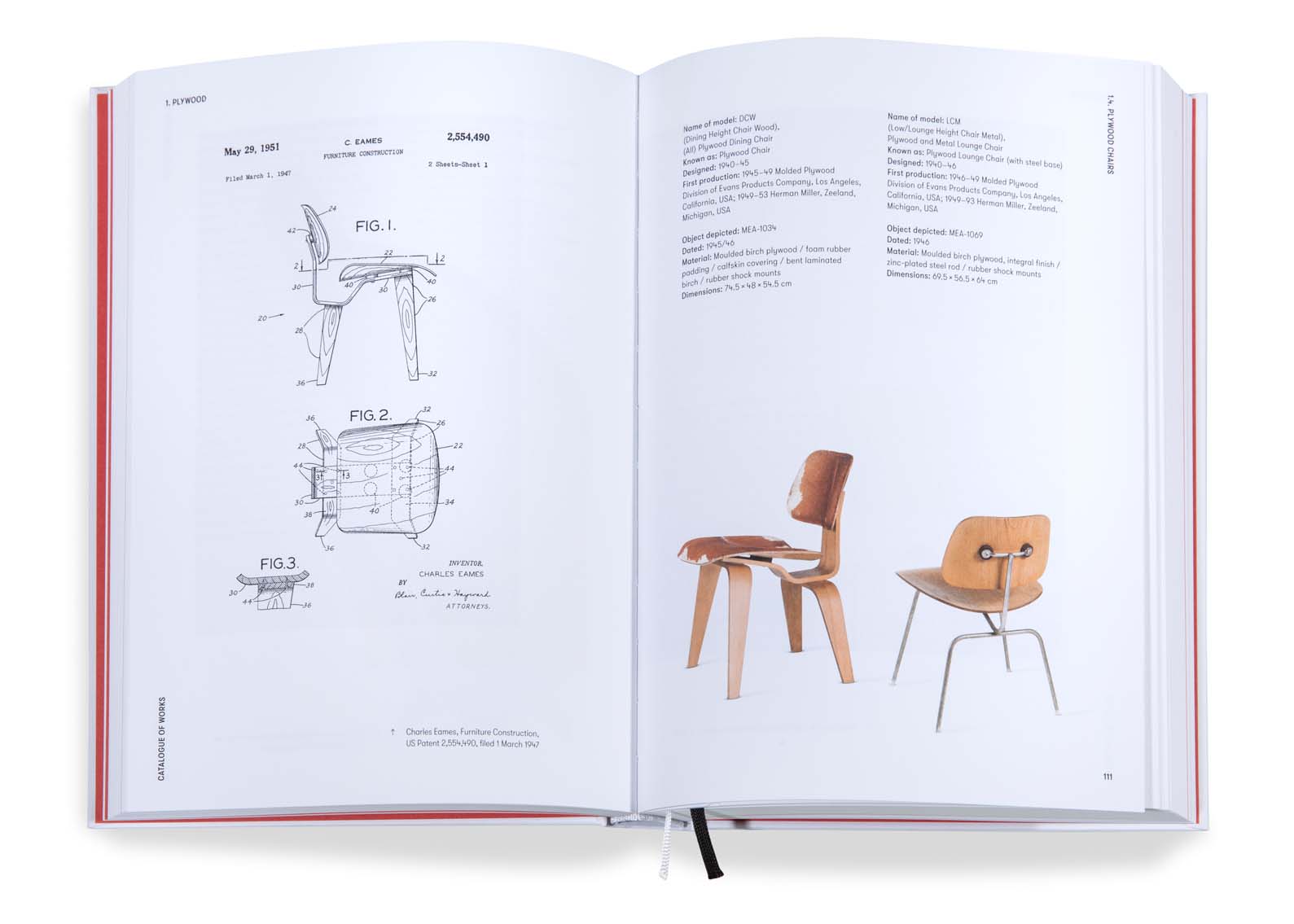Beispielinhalt (Bild) Eames Furniture Sourcebook
