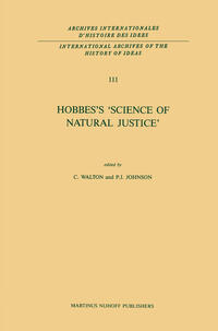 Vorderes Coverbild Hobbes’s ‘Science of Natural Justice’