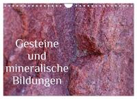 Vorderes Coverbild Gesteine und mineralische Bildungen (Wandkalender 2026 DIN A4 quer), CALVENDO Monatskalender