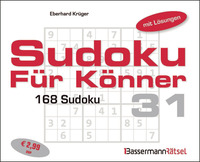 Vorderes Coverbild Sudoku für Könner 31