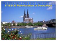Vorderes Coverbild UNESCO Welterbestätten in Deutschland (Tischkalender 2026 DIN A5 quer), CALVENDO Monatskalender