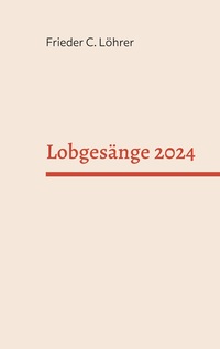 Vorderes Coverbild Lobgesänge 2024