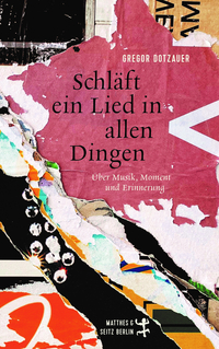 Vorderes Coverbild Schläft ein Lied in allen Dingen