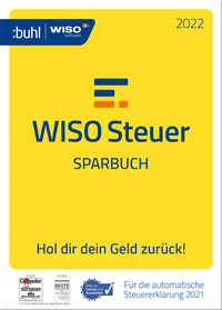 Vorderes Coverbild WISO Steuer-Sparbuch 2022
