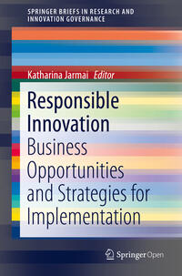 Vorderes Coverbild Responsible Innovation