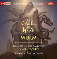 Vorderes Coverbild Die Gabel, die Hexe und der Wurm. Geschichten aus Alagaësia. Band 1: Eragon