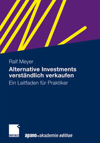 Vorderes Coverbild Alternative Investments verständlich verkaufen