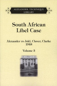 Vorderes Coverbild South African Libel Case vol. 3