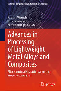 Vorderes Coverbild Advances in Processing of Lightweight Metal Alloys and Composites