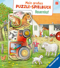 Vorderes Coverbild Mein großes Puzzle-Spielbuch - Bauernhof