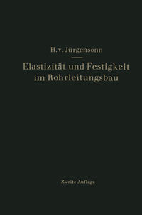 Vorderes Coverbild Elastizität und Festigkeit im Rohrleitungsbau