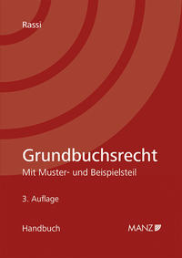 Vorderes Coverbild Grundbuchsrecht