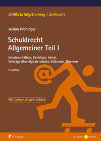 Vorderes Coverbild Schuldrecht Allgemeiner Teil I
