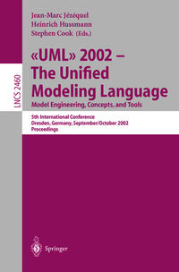 Vorderes Coverbild UML 2002 - The Unified Modeling Language: Model Engineering, Concepts, and Tools