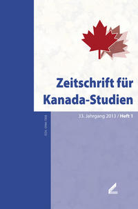 Vorderes Coverbild Zeitschrift für Kanada-Studien / Zeitschrift für Kanada-Studien