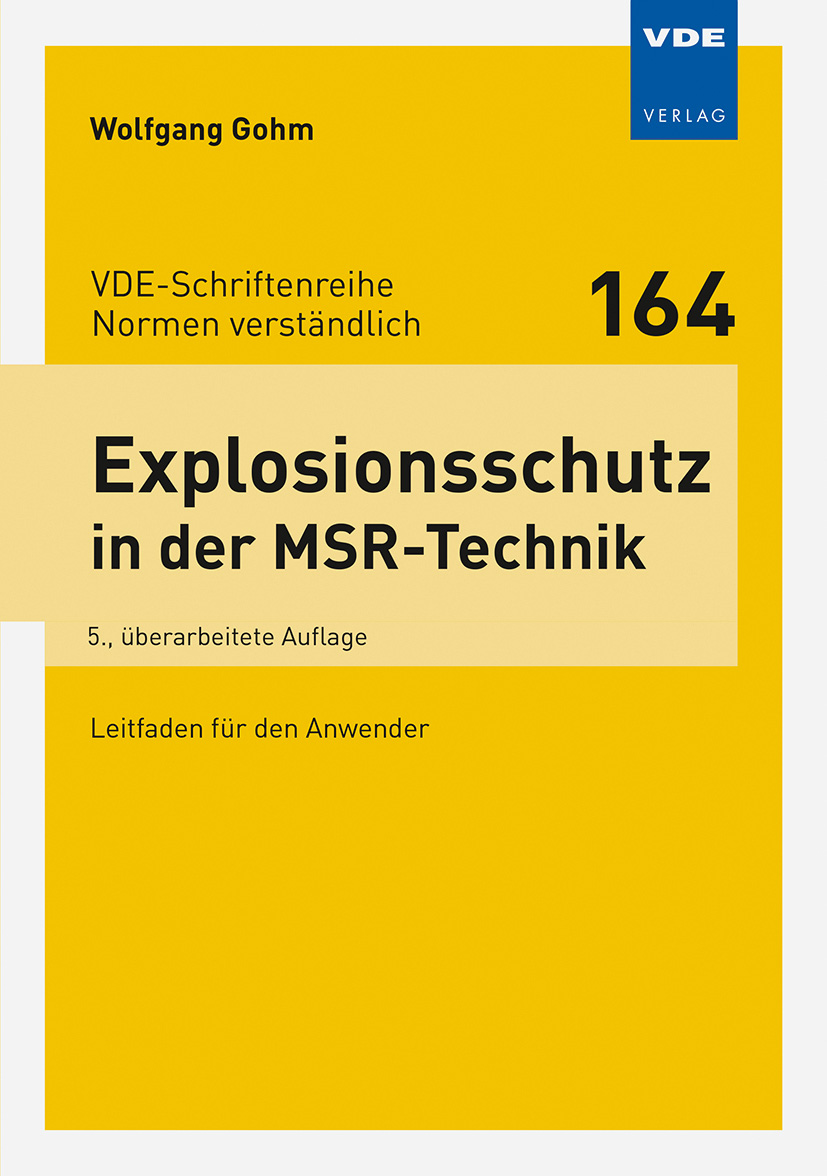 Anderes Coverbild Explosionsschutz in der MSR-Technik