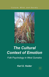 Vorderes Coverbild The Cultural Context of Emotion