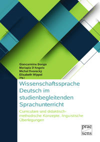Vorderes Coverbild Wissenschaftssprache Deutsch im studienbegleitenden Sprachunterricht