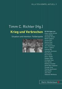 Vorderes Coverbild Krieg und Verbrechen