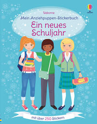 Vorderes Coverbild Mein Anziehpuppen-Stickerbuch: Ein neues Schuljahr