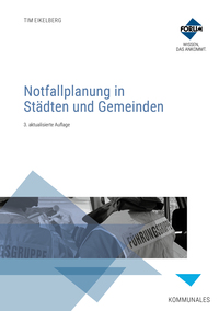 Vorderes Coverbild Notfallplanung in Städten und Gemeinden