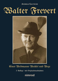 Vorderes Coverbild Walter Frevert