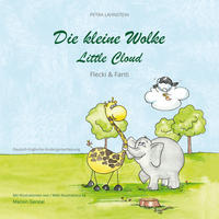 Vorderes Coverbild Die kleine Wolke II - Flecki und Fanti - Deutsch-Englische Kindergartenversion