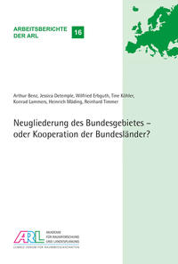 Vorderes Coverbild Neugliederung des Bundesgebietes - oder Kooperation der Bundesländer?