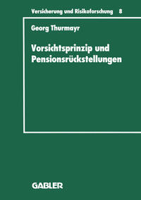 Vorderes Coverbild Vorsichtsprinzip und Pensionsrückstellungen