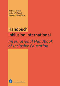 Vorderes Coverbild Handbuch Inklusion international / International Handbook of Inclusive Education