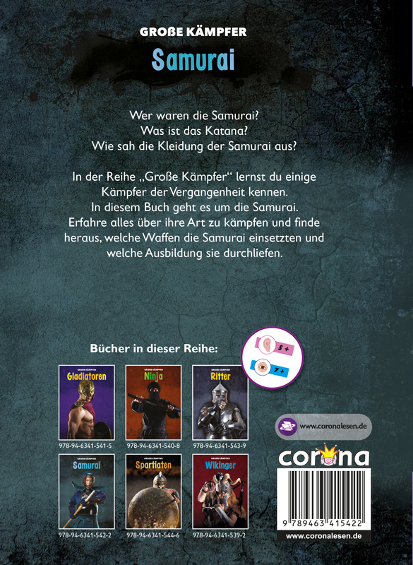 Rückseitencover Samurai
