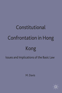 Vorderes Coverbild Constitutional Confrontation in Hong Kong