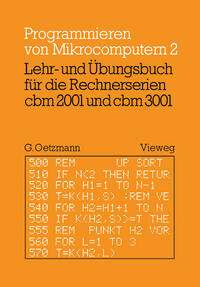 Vorderes Coverbild Lehr- und Übungsbuch für die Rechnerserien cbm 2001 und cbm 3001