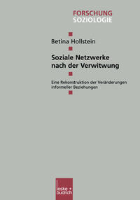 Vorderes Coverbild Soziale Netzwerke nach der Verwitwung