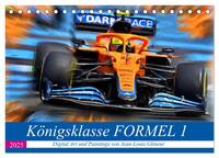 Vorderes Coverbild Königsklasse FORMEL 1 (Tischkalender 2025 DIN A5 quer), CALVENDO Monatskalender