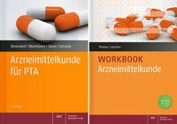 Vorderes Coverbild Arzneimittelkunde-Workbook mit Arzneimittelkunde für PTA