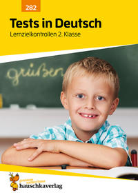 Vorderes Coverbild Übungsheft mit Tests in Deutsch 2. Klasse