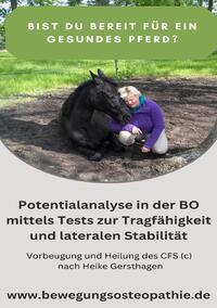 Vorderes Coverbild Potentialanalyse in der Bewegungsosteopathie für Pferde