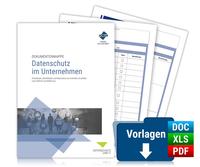 Vorderes Coverbild Dokumentenmappe: Datenschutz im Unternehmen