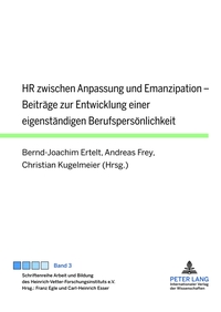 Vorderes Coverbild HR zwischen Anpassung und Emanzipation