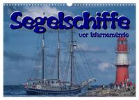 Vorderes Coverbild Segelschiffe vor Warnemünde (Wandkalender 2025 DIN A3 quer), CALVENDO Monatskalender