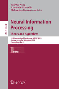Vorderes Coverbild Neural Information Processing. Theory and Algorithms