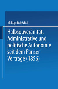 Vorderes Coverbild Halbsouveränität