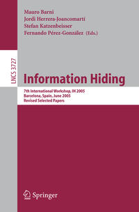 Vorderes Coverbild Information Hiding