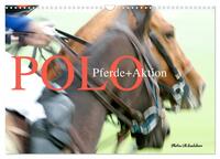 Vorderes Coverbild Polo Pferde + Aktion 2025 (Wandkalender 2025 DIN A3 quer), CALVENDO Monatskalender