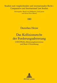 Vorderes Coverbild Das Kollisionsrecht der Forderungsabtretung