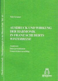 Vorderes Coverbild Ausdruck und Wirkung der Harmonik in Franz Schuberts Winterreise