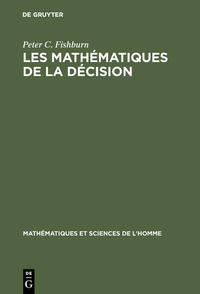 Vorderes Coverbild Les mathématiques de la décision