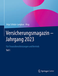 Vorderes Coverbild Versicherungsmagazin – Jahrgang 2023 – Teil 1