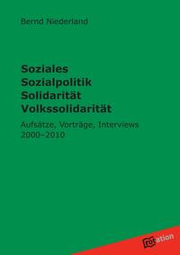 Vorderes Coverbild Soziales Sozialpolitik Solidarität Volkssolidarität